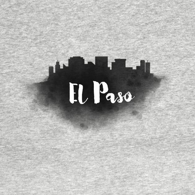 El Paso watercolor by kursatunsal